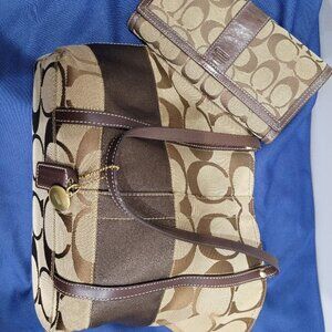Coach Purse with Wallet